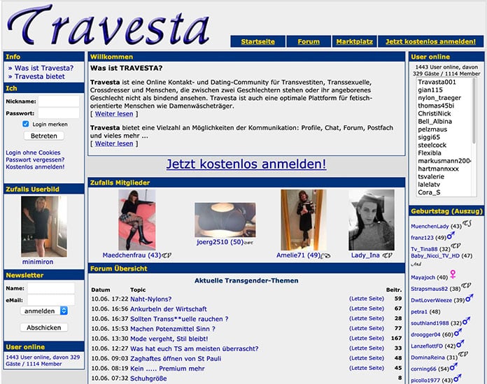 Travesti Transexuelle Contacts