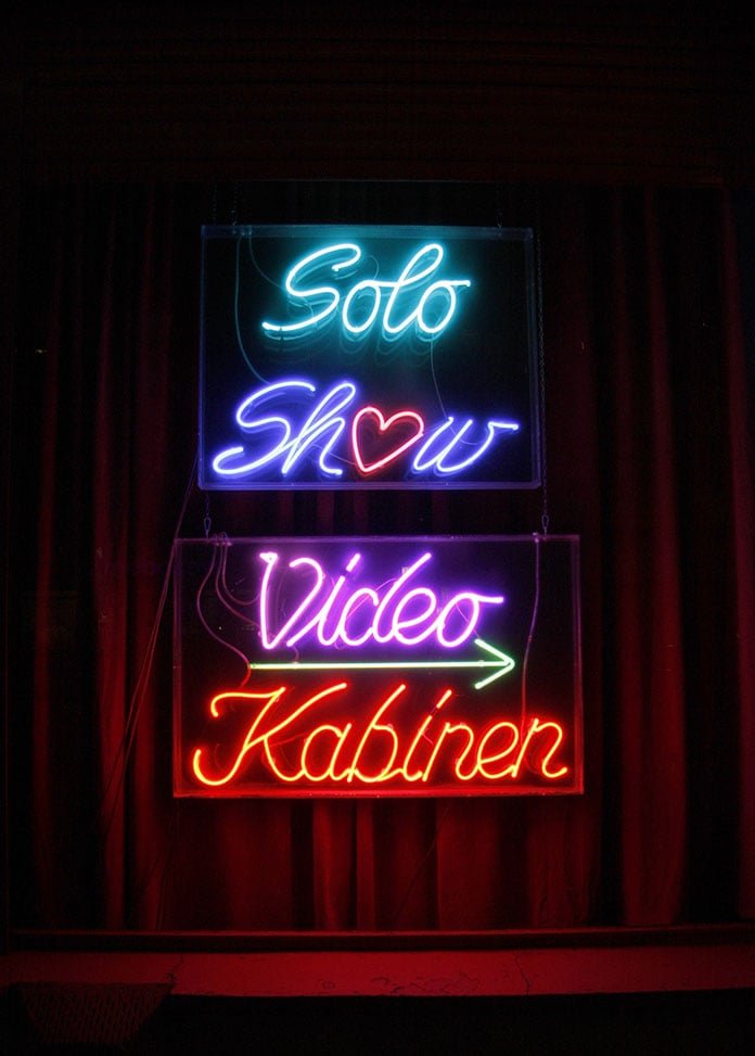Exposition solo au cinéma sexuel